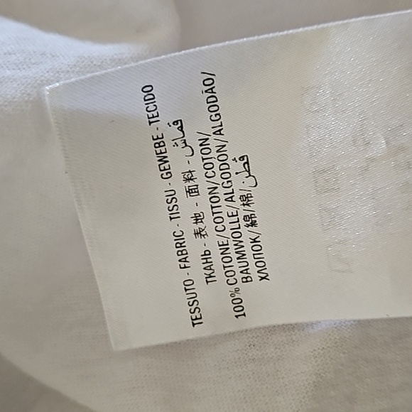 Gucci White Classic Logo Tee Sz. M - Picture 7 of 7